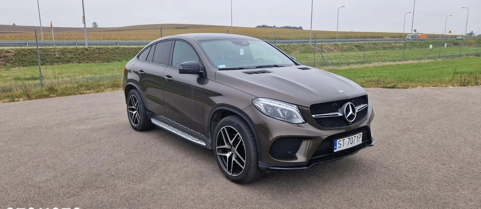 Mercedes-Benz GLE cena 185000 przebieg: 230000, rok produkcji 2018 z Buk małe 121